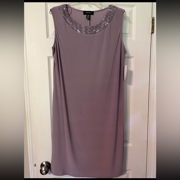 *NWT* R&M Richards Orchid Cocktail Dress - Picture 2 of 4
